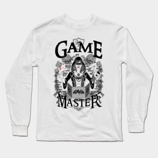 Female Game Master - Black Long Sleeve T-Shirt